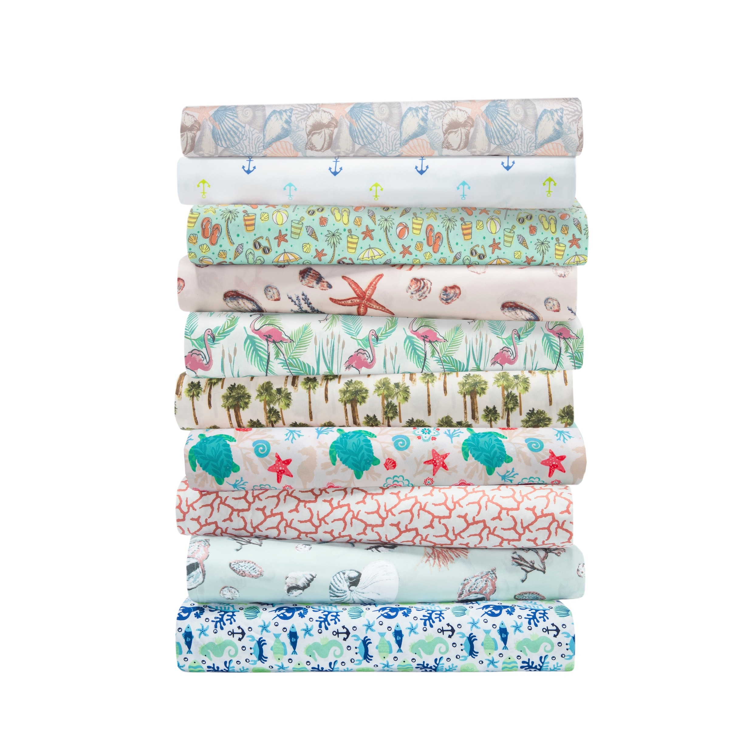 Coastal Print Sheet Set