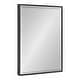 preview thumbnail 110 of 111, Rhodes Framed Decorative Wall Mirror 18.75x24.75 - Black