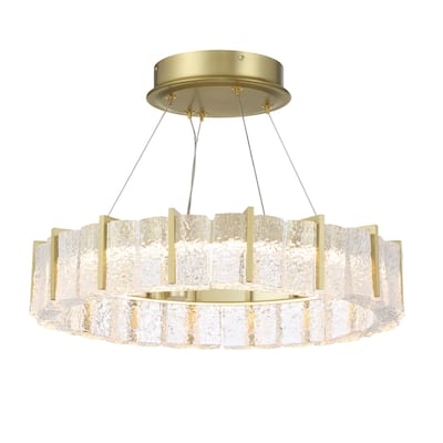 Minka Lavery 2418-L Sevryn 20" Wide LED Semi-Flush Ceiling Fixture /