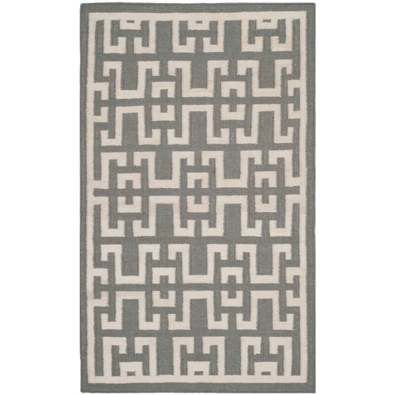 SAFAVIEH Handmade Flatweave Dhurries Ranjeeta Modern Moroccan Wool Rug