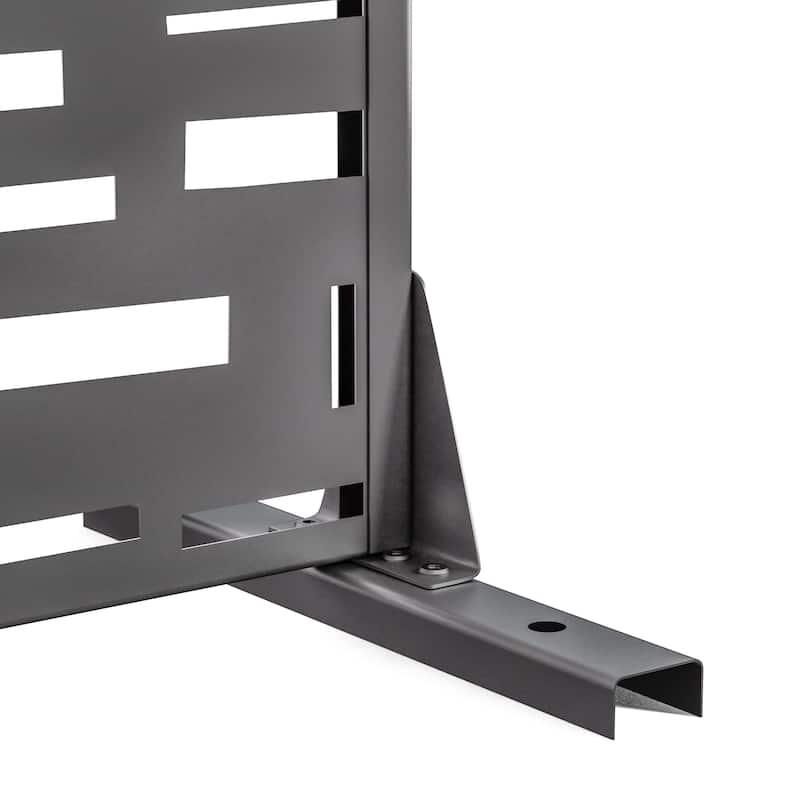 Outdoor Privacy Screen Metal Privacy Screen Panel Free Standing - 72*35