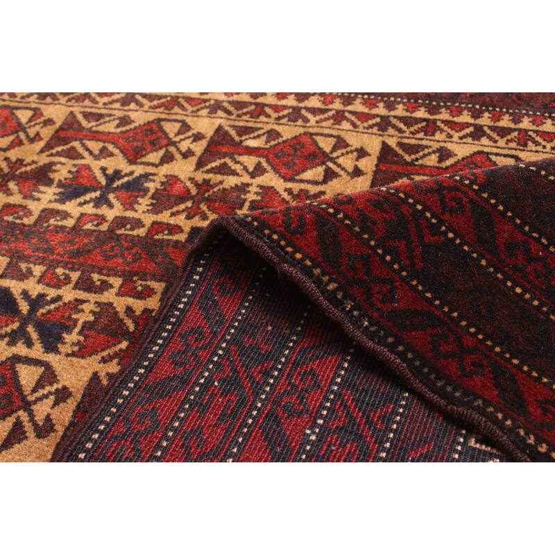 ECARPETGALLERY Hand-knotted Teimani Tan Wool Rug - 2'9 x 4'2