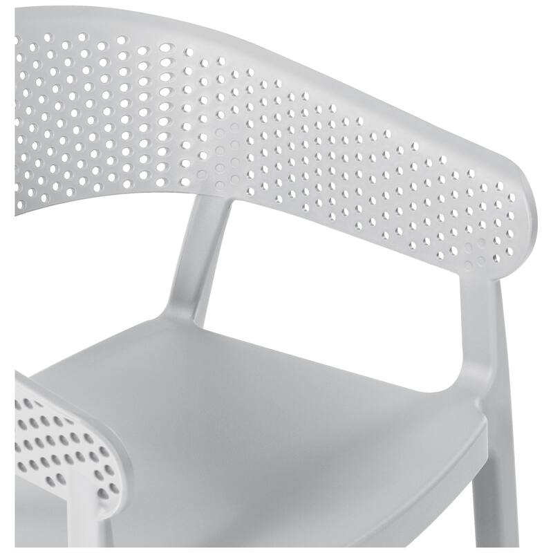 Frond and Form Outdoor Stacking Dining Armchair (Set of 2)