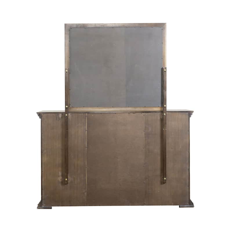 Liberty Furniture Big Valley Panel Bed, Dresser, Mirror, Chest - California King, King or Queen