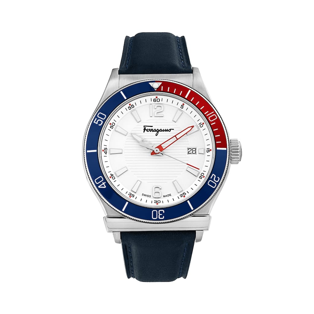 Ferragamo Men's Ferragamo 1898 Sport 44mm Quartz Watch SFYK00120 - Blue - N/A