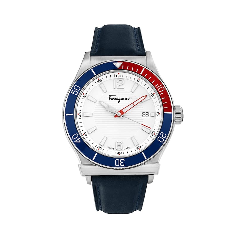 Ferragamo Men's Ferragamo 1898 Sport 44mm Quartz Watch SFYK00120 - Blue - N/A