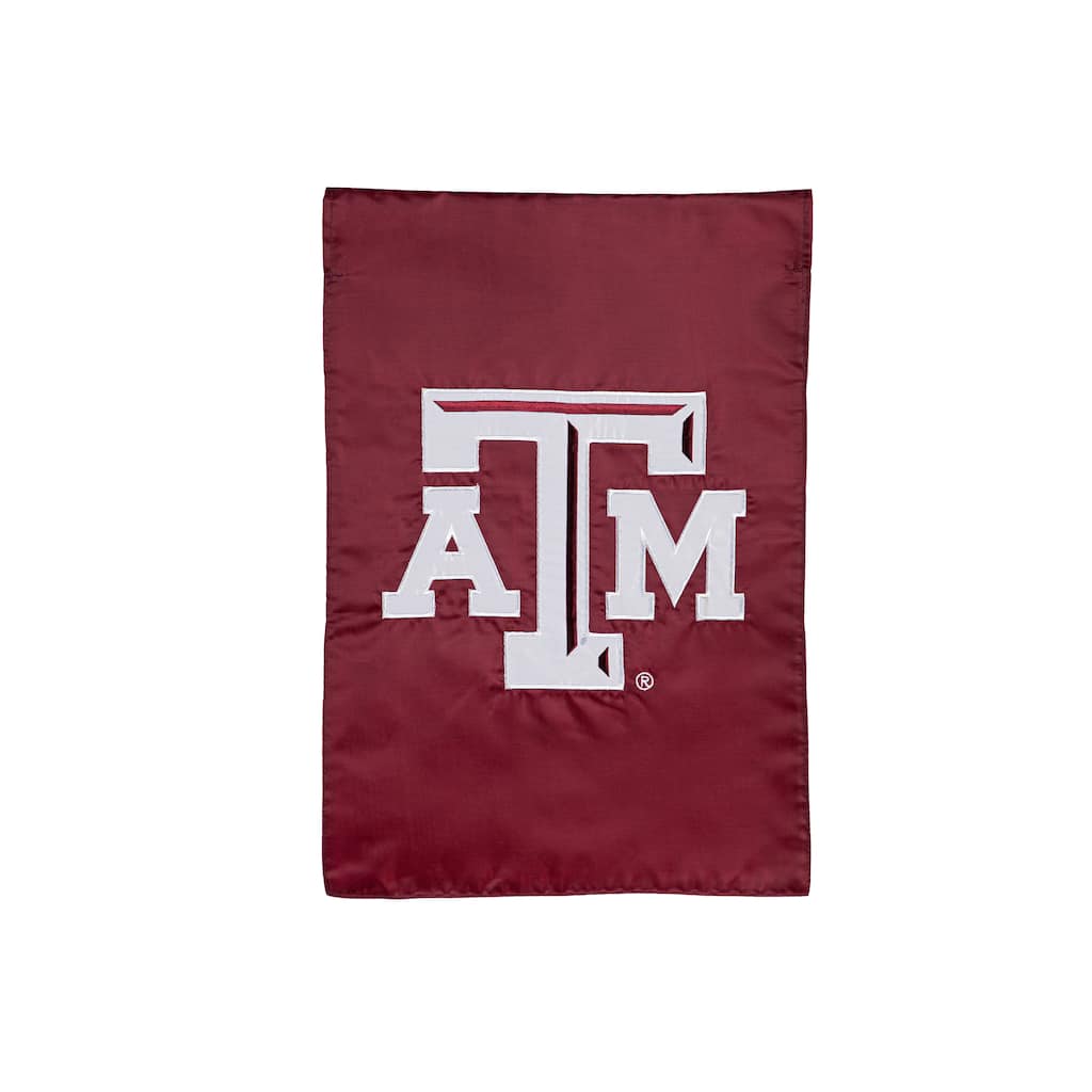 Applique Flag, Garden, Texas A&M