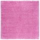 preview thumbnail 43 of 187, SAFAVIEH California Premium Shag Izat 2-inch Thick Area Rug 4' Square - White - Square
