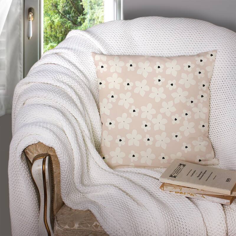 BETH PINK Accent Pillow By Terri Ellis