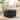 Tufted Round Storage Ottoman, Faux Leather