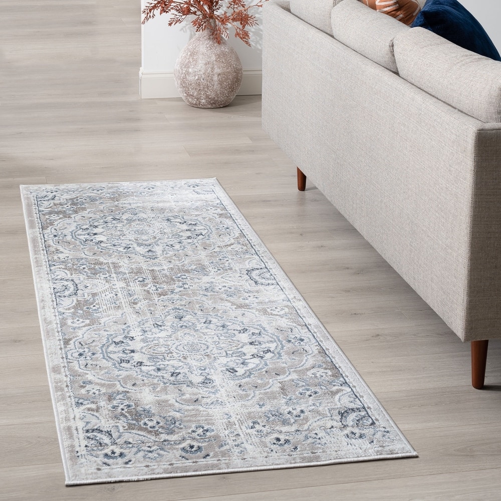 Bohemian Medallion Area Rug or Runner - Rugs for Living Room Bedroom Dining Room Kitchen 2x3 / 2x8 / 4x6 / 5x7 / 8x10 / 9x12