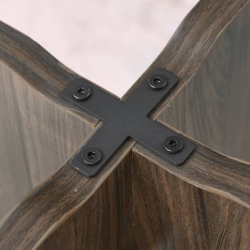Minimalist Solid Wood Coffee Table, Modern Design with Waterproof Surface, 330 lbs Capacity