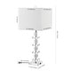 preview thumbnail 19 of 19, SAFAVIEH Lighting 28 inch Crystal Deco Crystal Table Lamp (Set of 2)