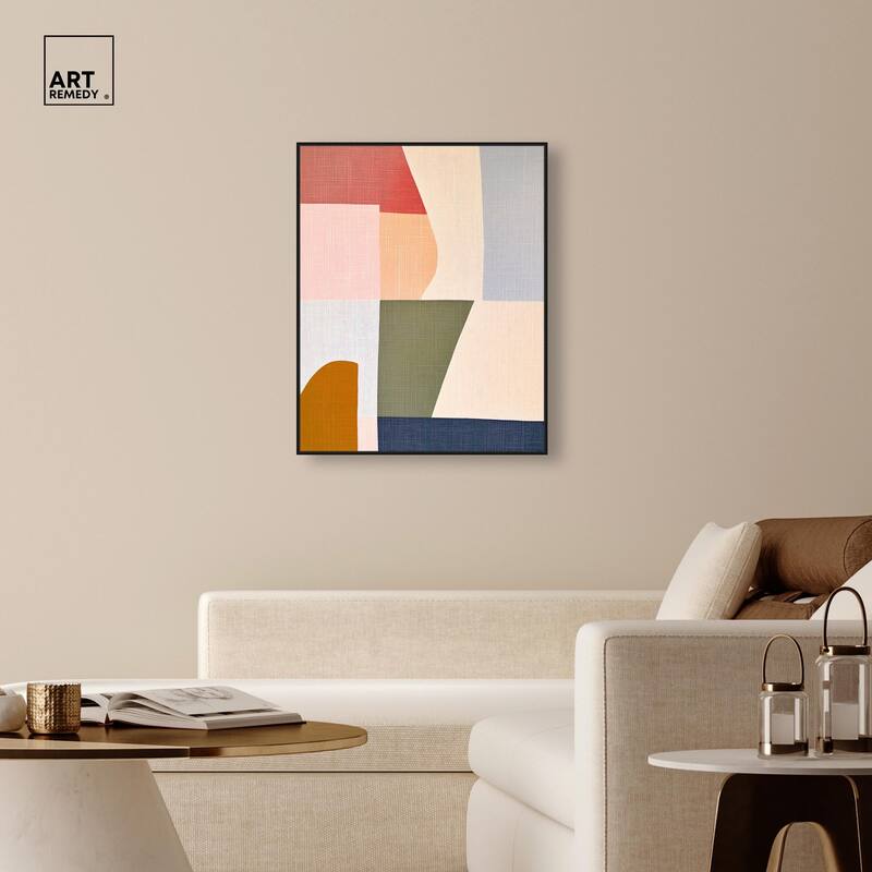 Planar Patchwork I Canvas by Art Remedy