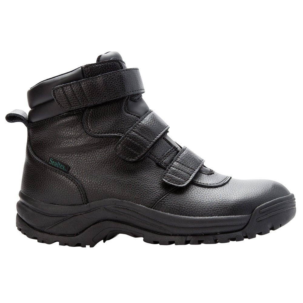 Black Propet Cliff Walker Mens Boots Ankle Black Propet Cliff Walker Mens Boots Ankle