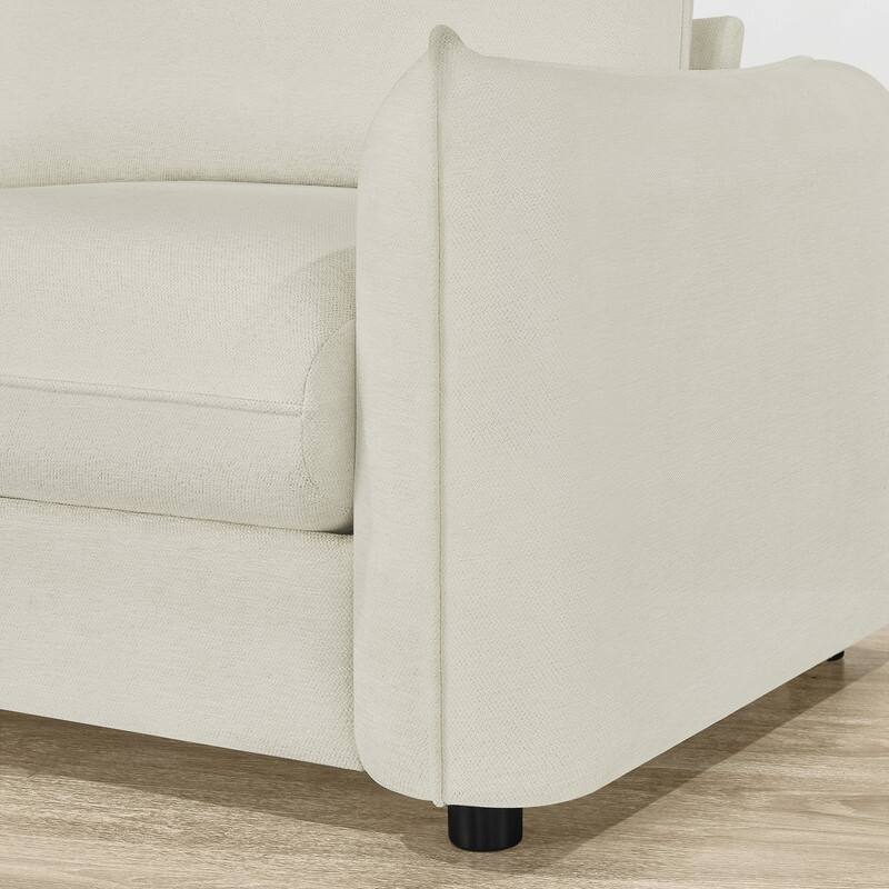 Spruce & Spring 2 Seat High Back Loveseat Sofa for Living Room