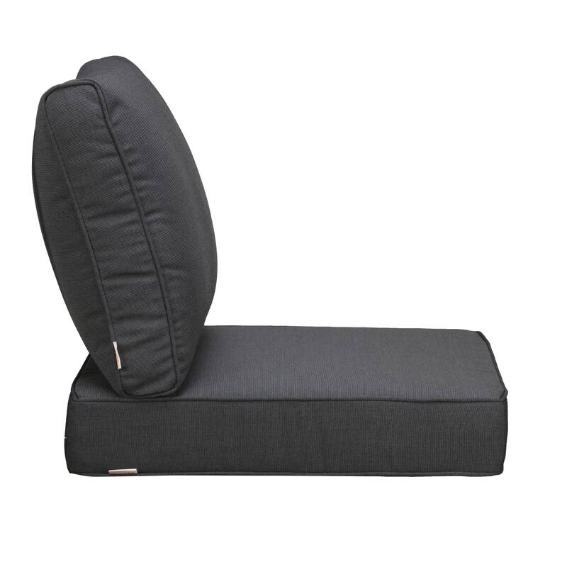 Outdoor Waterproof Rectangle Deep Seat Chair Cushion