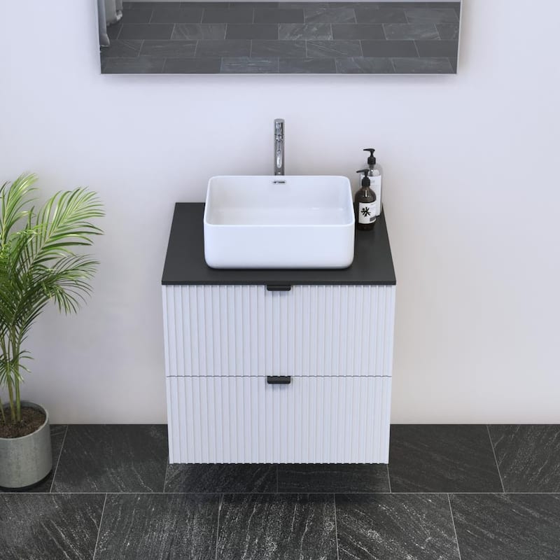 Nicole 2S 60 Floating Bathroom Vanity (24" Width)