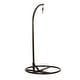 preview thumbnail 11 of 16, Christopher Knight Home - Sansa Outdoor/Indoor Wicker Hanging Basket Hammock Chair with Iron Stand & Water-Resistant Cushions