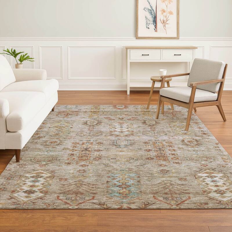Premium Washable Super Soft Traditional Karachi Mayfield Rug