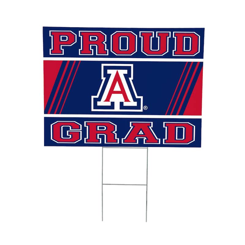 University of Arizona 24" x 18" Graduation Coroplast Outdoor Yard Sign