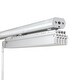 preview thumbnail 8 of 8, InStyleDesign Floret 5-Panel Single Rail Panel Track / Room Divider / Blinds 58"-110"W, Panel width 23.5" 110"W x 116"H - White Track
