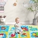 preview thumbnail 2 of 8, Costway 12” x 12” EVA Foam Puzzle Mat, 8-Piece Kids Play Mat with - Colorful - See Details