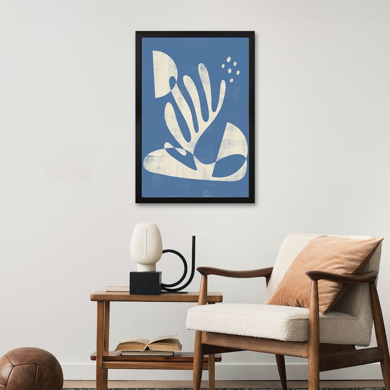 Abstract Sky Shape II Premium Framed Poster by Helo Moraes