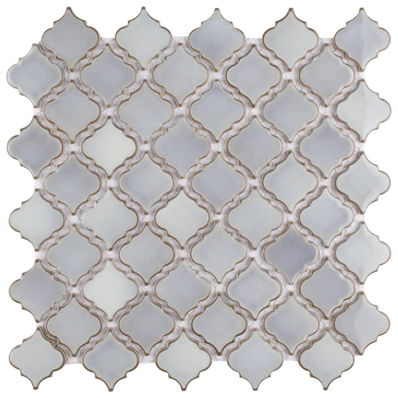Merola Tile Hudson Tangier Grey Eye 12-3/8" x 12-3/8" Porcelain Floor and Wall Tile
