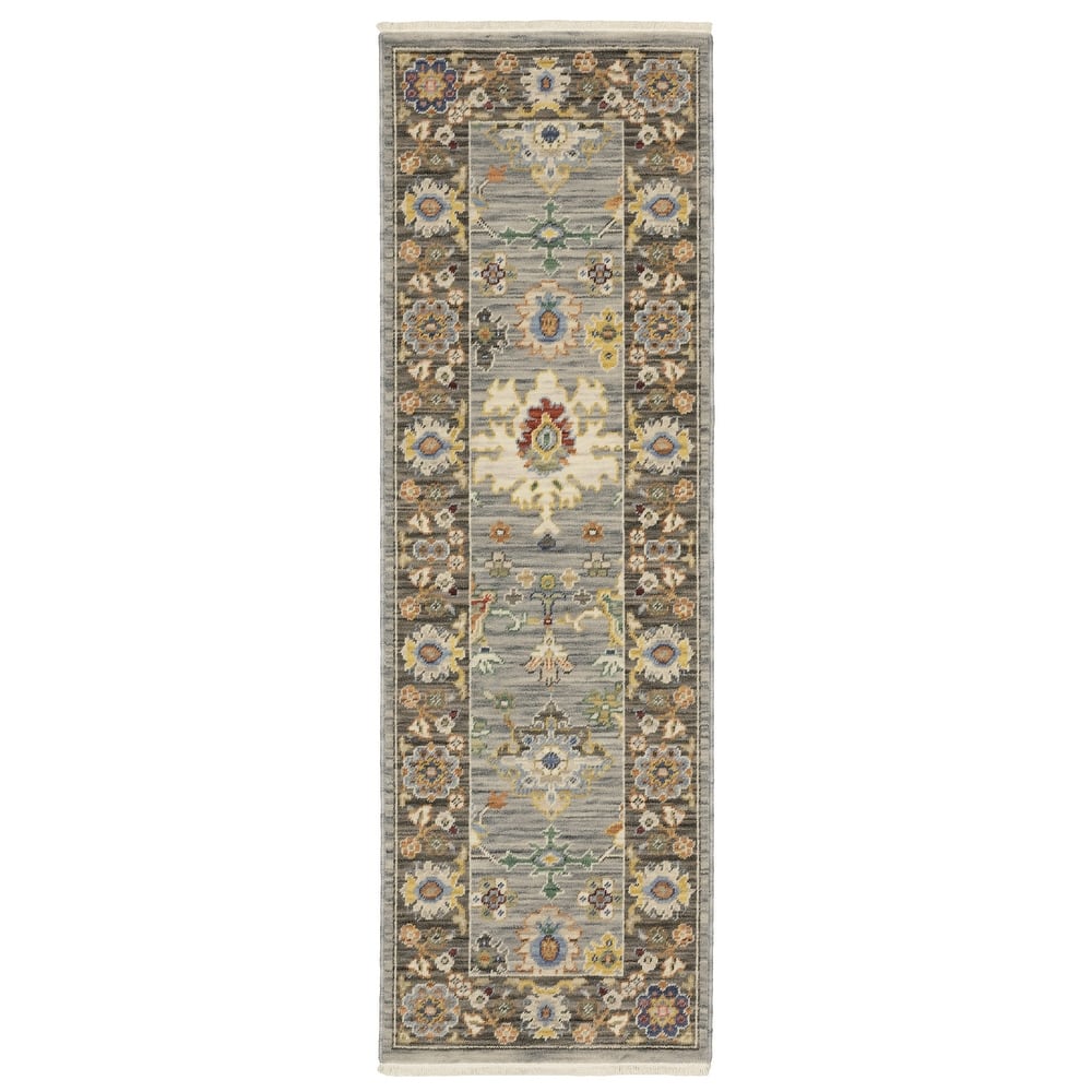 Style Haven Lawson Traditional Classic Wool Fringe Edge Area Rug