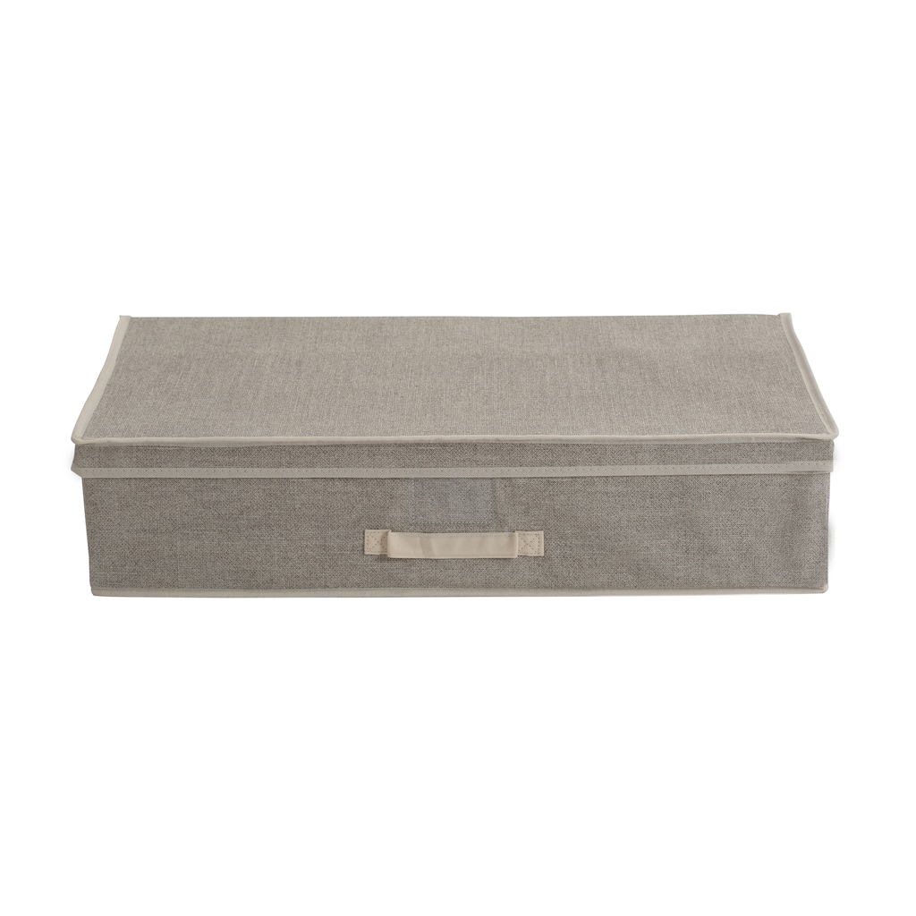Simplify Under the Bed Storage Box in Faux Jute - L28x W16x H6