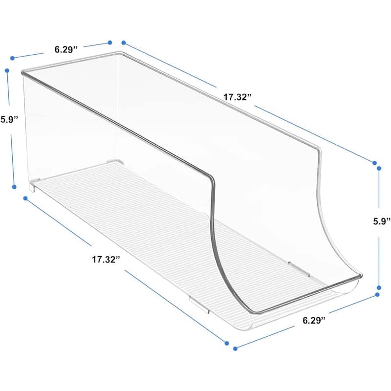 Sorbus Soda Can Organizer for Refrigerator Can Holder, Holds 12 Cans