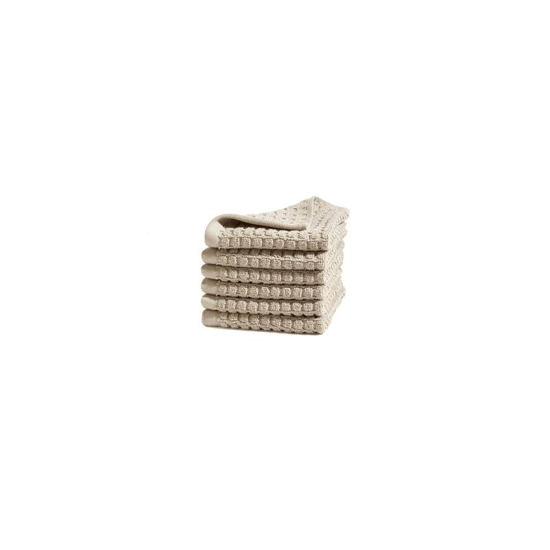 DKNY Quick Dry 6-pc Wash Cloth Set - Towel Multipack