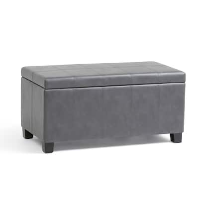 Modern Storage Ottoman Bench