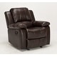preview thumbnail 2 of 37, Charleston Leather Gel Glider Rocker Recliner by Greyson Living