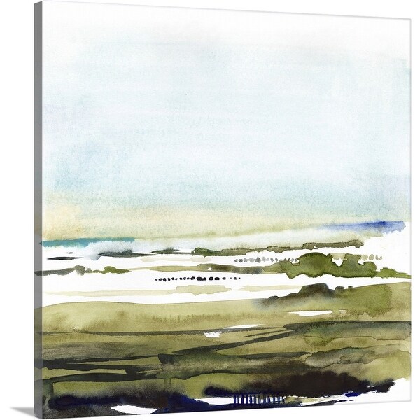 "Watercolor Everglade I" Canvas Wall Art