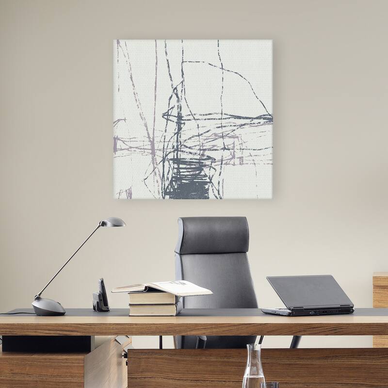 Chalk Doodles G by Gregory Garrett Canvas Art Print