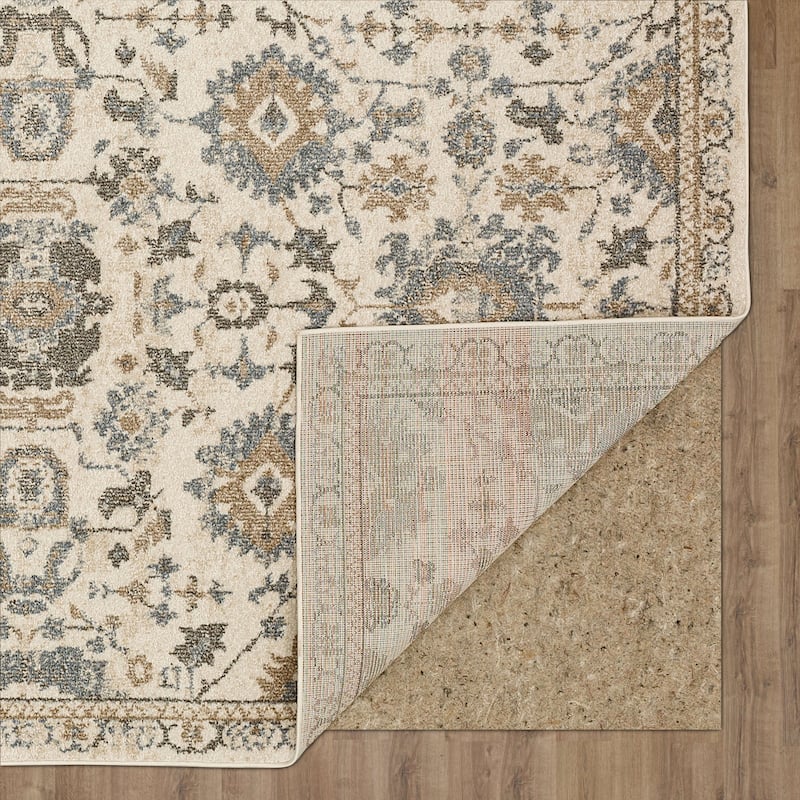 Mohawk Home Grove Elms Floral Ornamental Area Rug