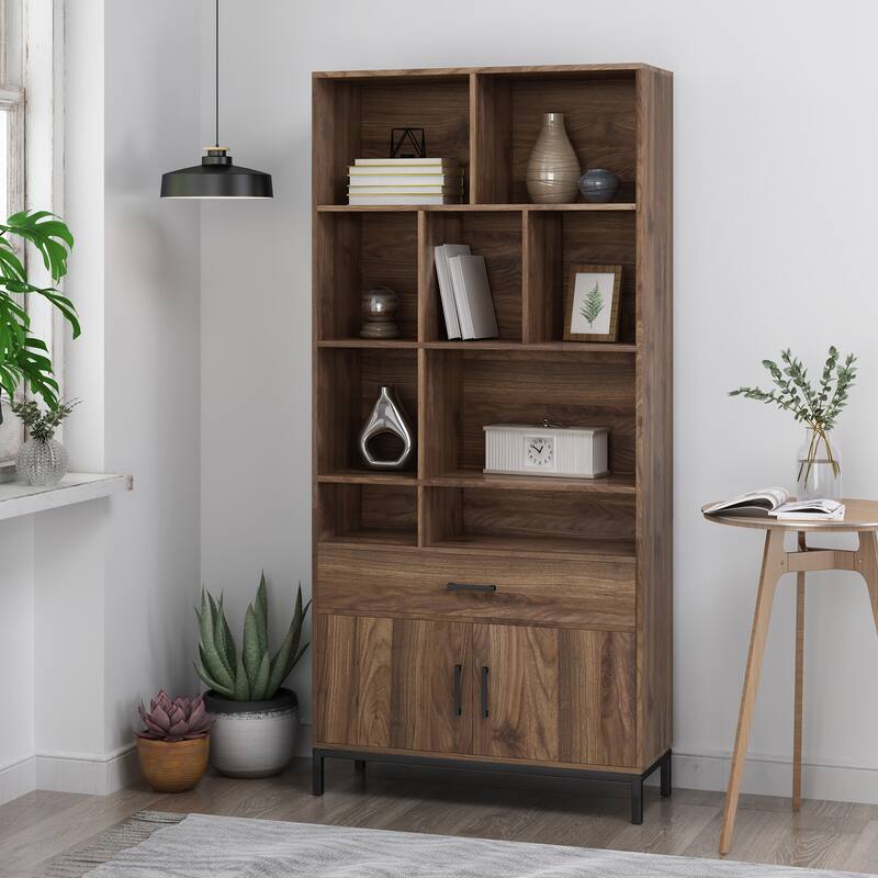 Gallatin Faux Wood Cube Unit Bookcase by Christopher Knight Home