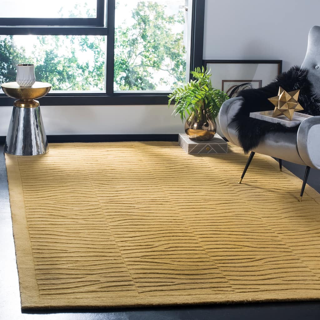 SAFAVIEH Handmade Impressions Annalise Modern Wool Rug