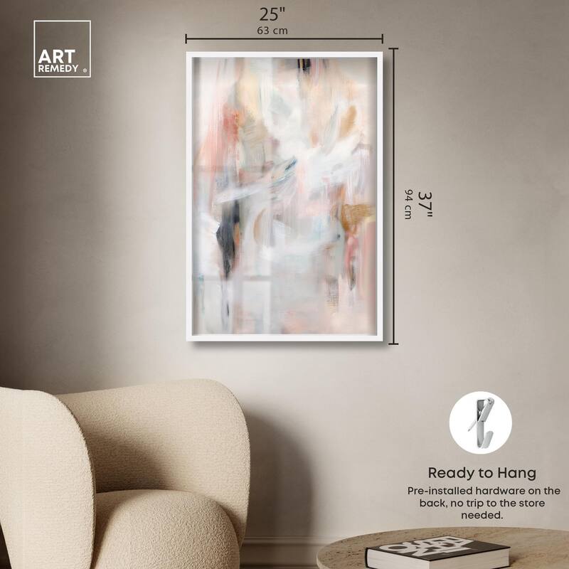 Drifting Colors II Shadowbox by Art Remedy