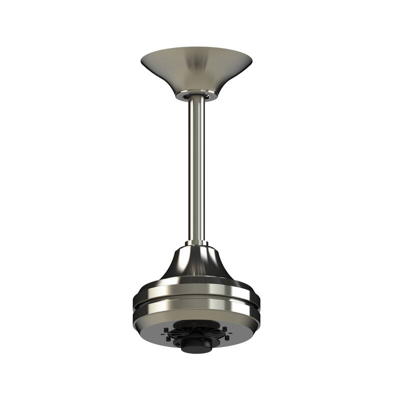 Fanimation Spitfire DC Custom Indoor/Outdoor Ceiling Fan DC Motor - Brushed Nickel - Brushed Nickel - Remote