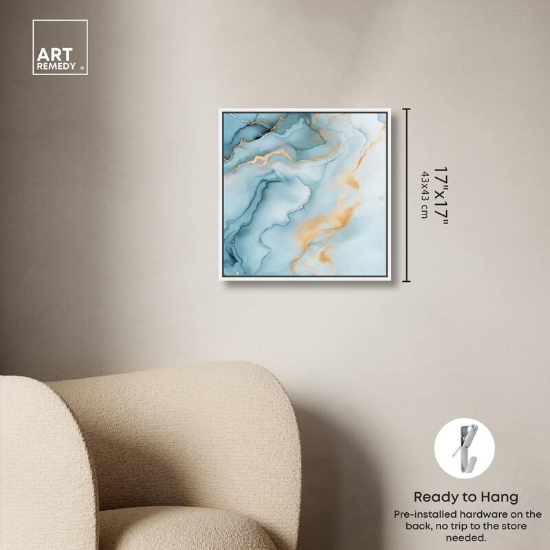 Precious Flow Canvas by Art Remedy
