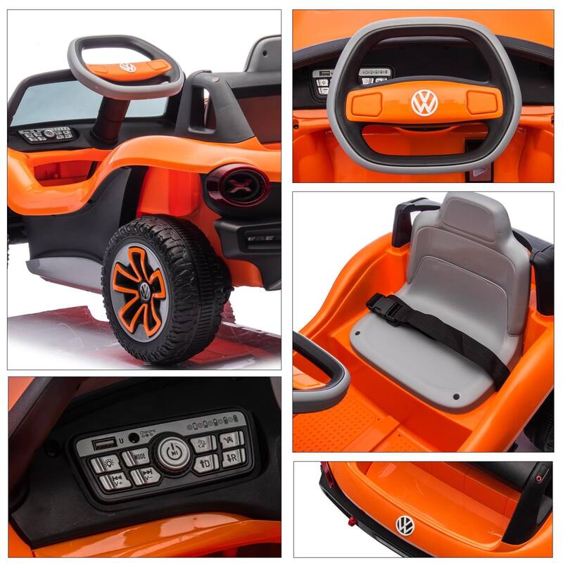 12V Ride On Car for Kids Licensed Volkswagen Beetle