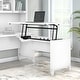 preview thumbnail 15 of 33, Bush Furniture Somerset 42W 3 Position Sit to Stand Return White