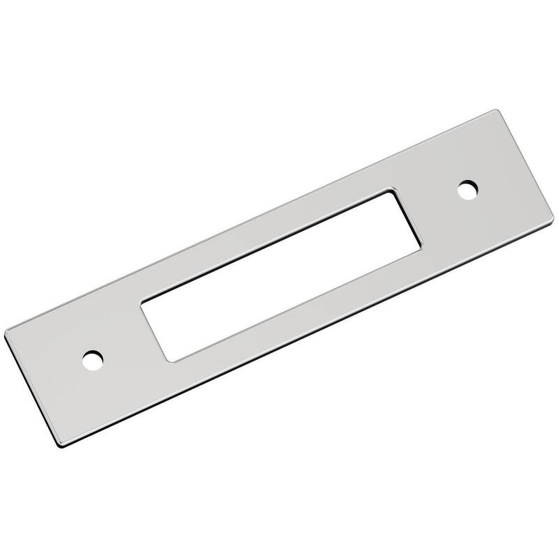 Amerock BP37782 Medora 5" Backplate for 3-3/4" Center to Center - Polished Chrome