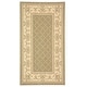 preview thumbnail 24 of 125, SAFAVIEH Courtyard Sheila Indoor/ Outdoor Waterproof Patio Backyard Rug 2' x 3'7" - Olive/Natural