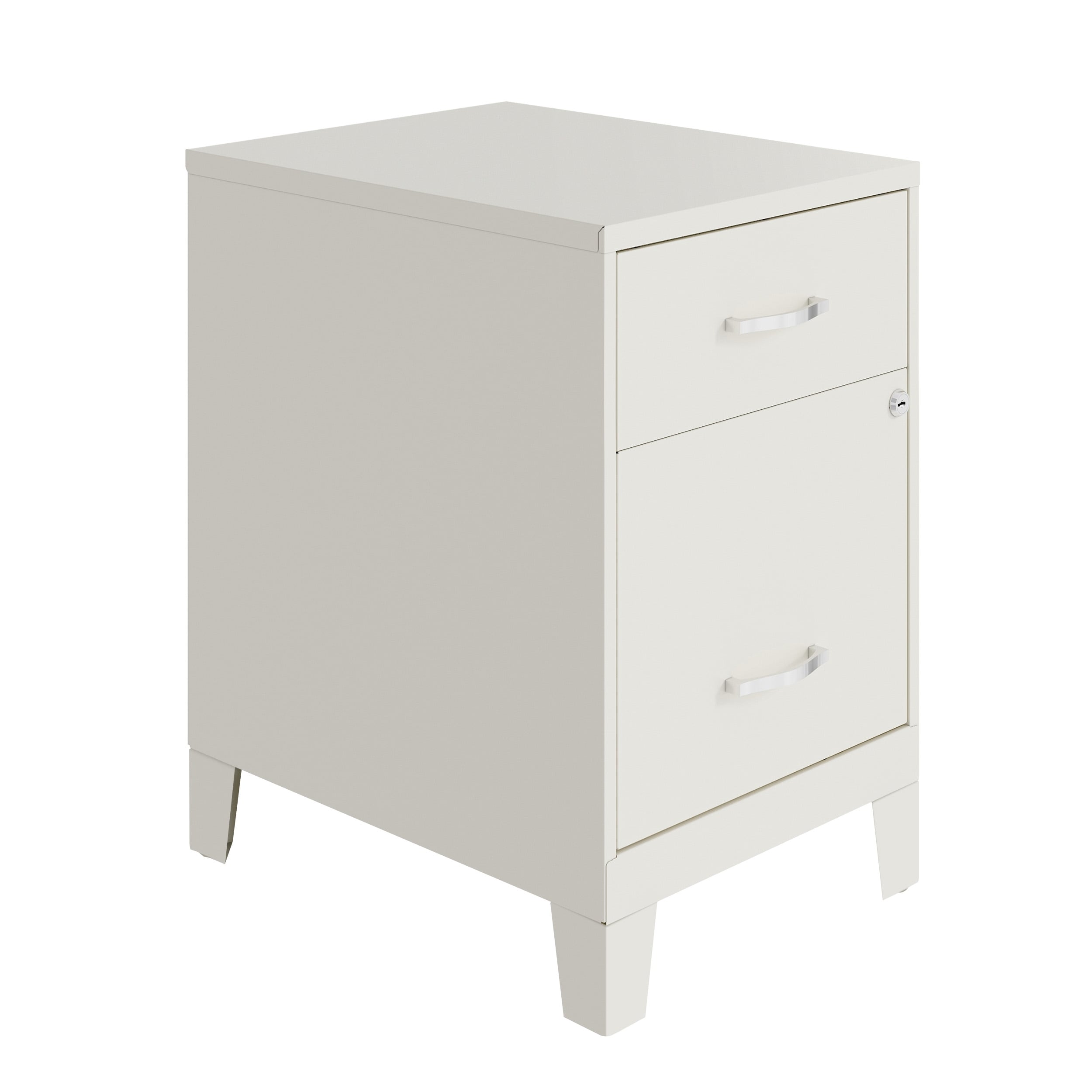 Space Solutions 18"D 2 Drawer Vertical File Cabinet with Accessory Drawer and Legs