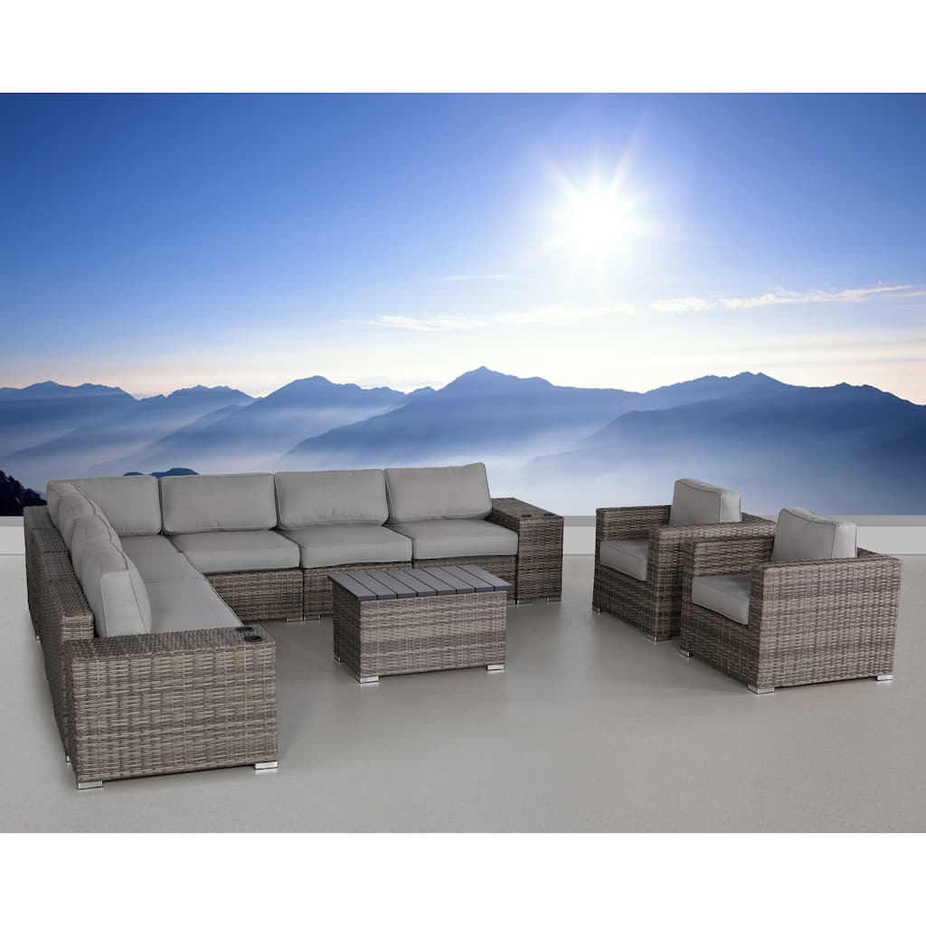 LSI 12 Piece Sectional Seating Group