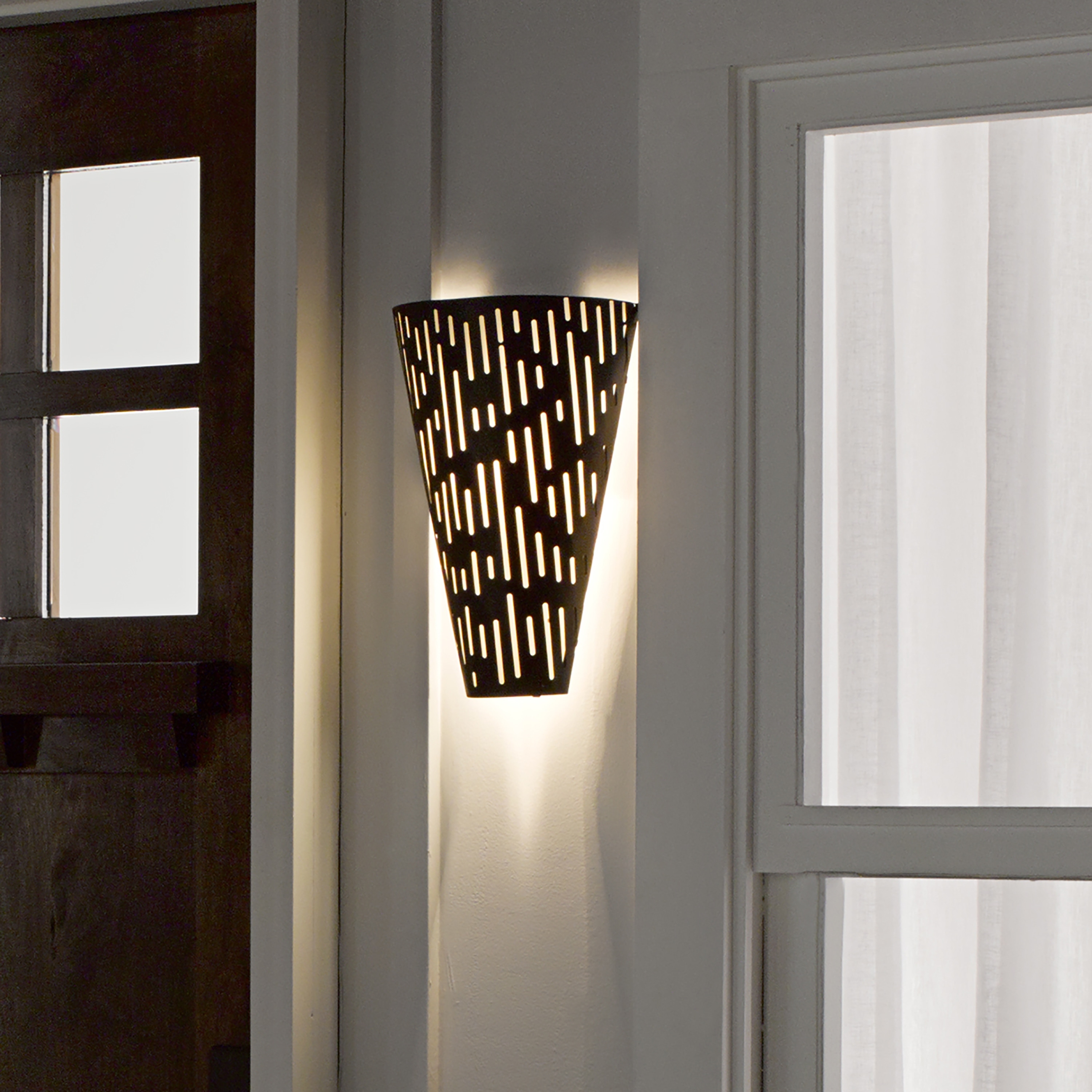 Cone shaped wall sconce hot sale